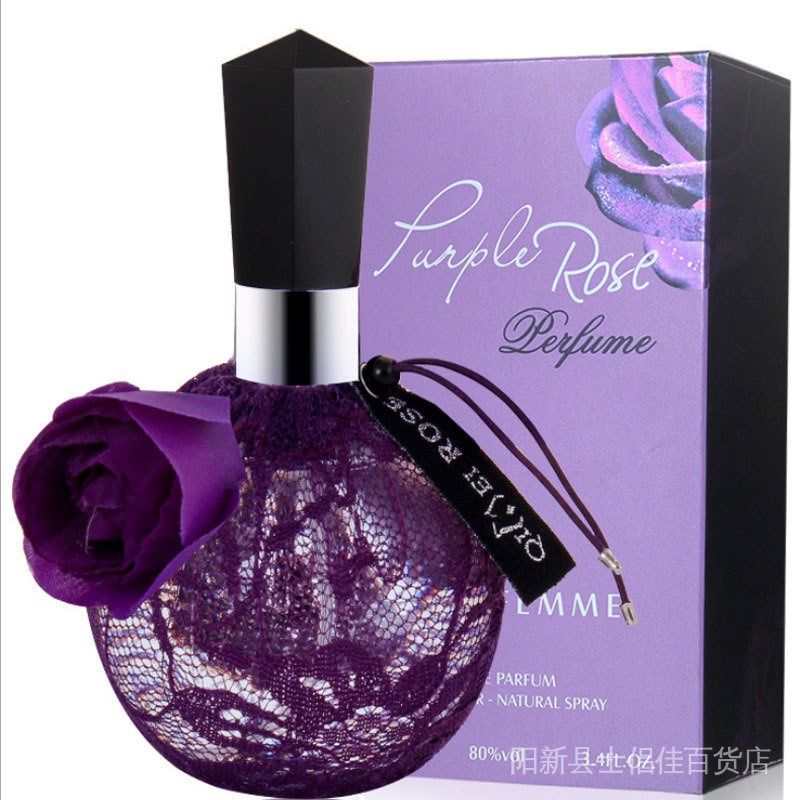 Nước hoa Qimei ren hoa hồng nửa đêm hương hoa thơm lâu dung tích 100ml cho nữ mẫu dùng thử