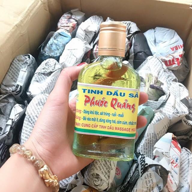 Tinh dầu sả -100ml  ( đuổi muỗi, kiến và côn trùng)