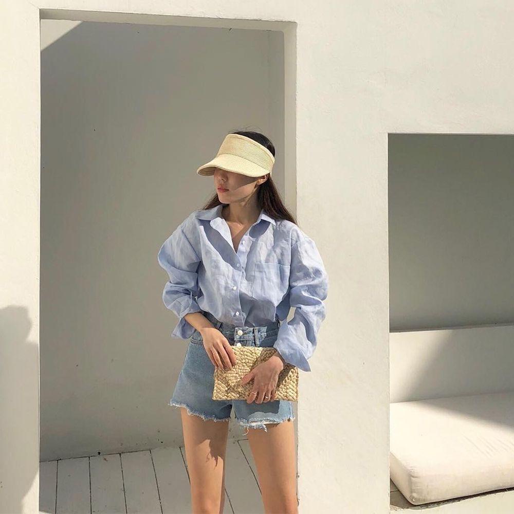 QQMALL Ví Tiền Xu Đan Mây Màu Sắc Xinh Xắn