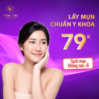 Hồ Chí Minh [Voucher giấy] Sạch mụn trứng cá không để lại sẹo rỗ tại Song Anh Spa