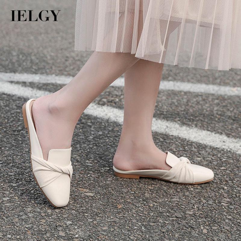 Dép Bít Mũi Đế Bằng Thời Trang Dễ Phối Đồ Cho Nữ