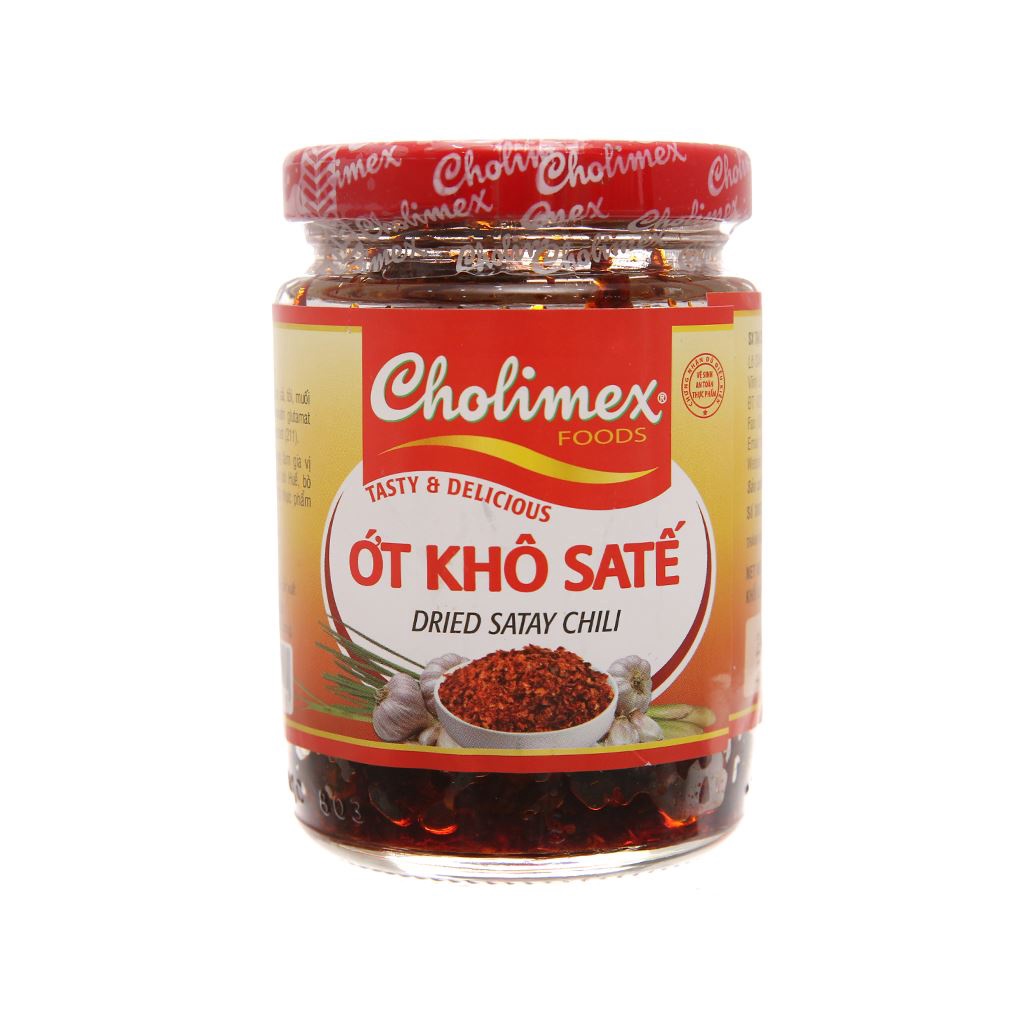 Ớt khô Satế cholimex thơm ngon đậm đà không thể quên