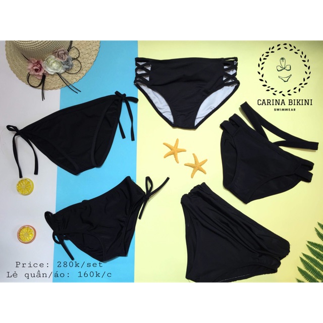 [ẢNH THẬT] BIkini quần bơi lẻ vnxk thun lạnh