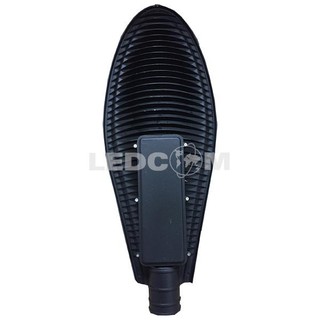 Đèn đường 100w LEDCOM hình chiếc lá thân đen siêu sáng