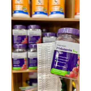 Natrol Gummies Kẹo Giúp Ngủ Ngon 180 viên 5mg của Mỹ