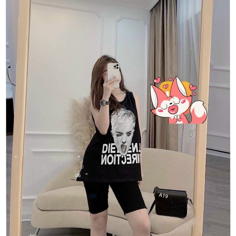 Áo Phông Ba Lỗ Hình Người Xịn Xò