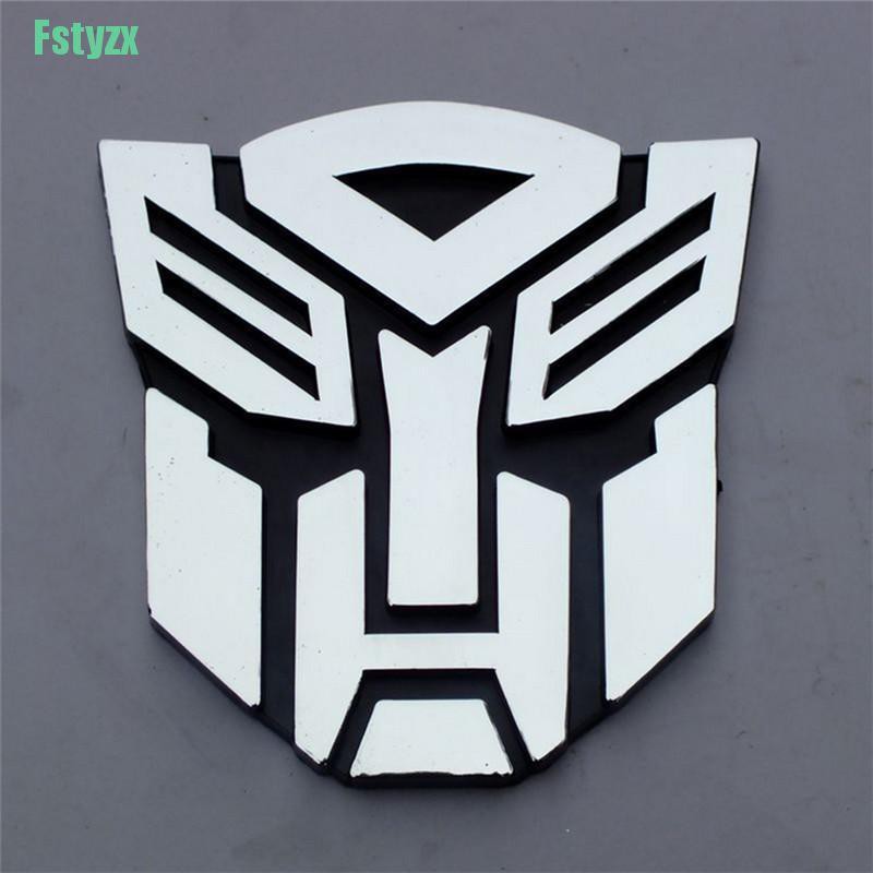 fstyzx 3D Logo Protector Autobot Transformers Emblem Badge Graphics Decal Car Sticker