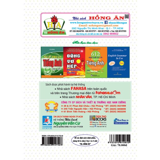 SÁCH - Ngữ pháp tiếng anh diễn giải