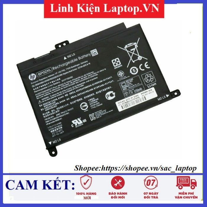 🌺PIN HP BP02XL BP02041XL 15-AU018WM, HSTNN-LB7H HSTNN-UB7B HP Pavilion Notebook PC 15 AU010WM PAVILION 15-AU 15-AU030WM