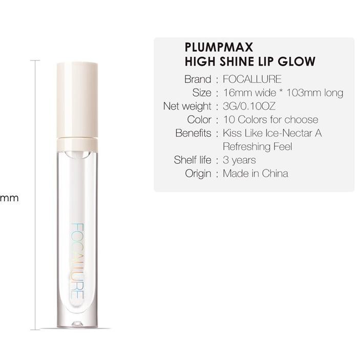 (hàng Mới Về) Son Bóng Làm Đầy Đặn Môi Thương Hiệu Xrecommended 2.2x Focallure Fa-153 | BigBuy360 - bigbuy360.vn