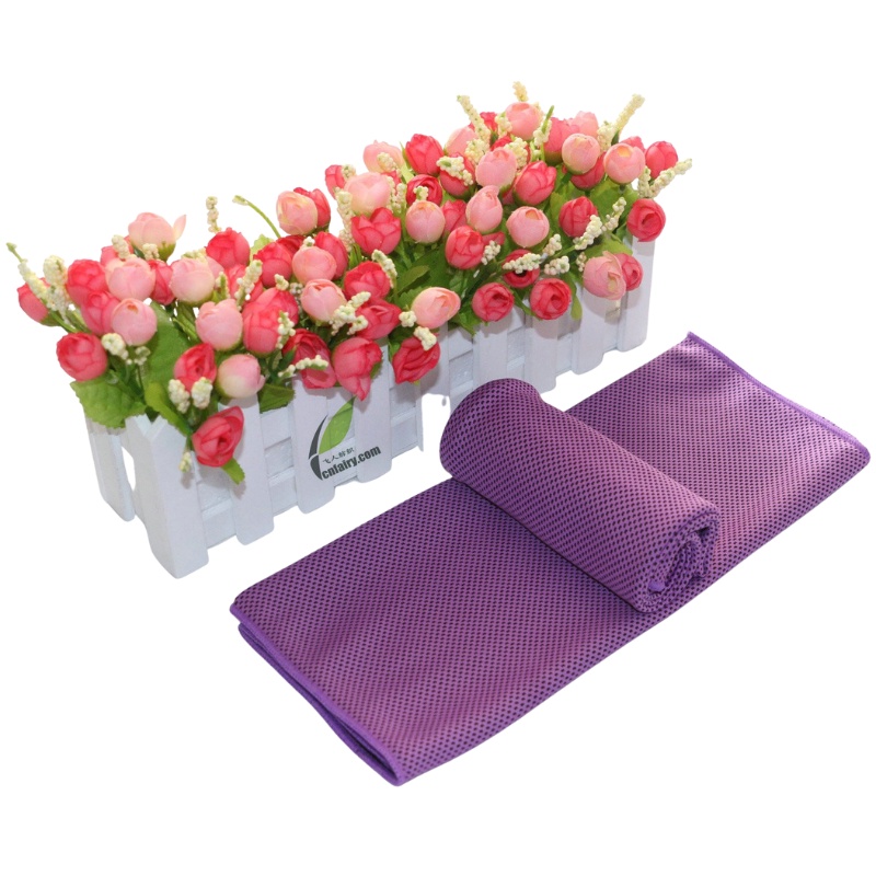 Khăn Chuyển Nhiệt Lạnh Làm Mát Tức Thì Khi Tập Thể Thao, Gym Cao Cấp Size 30 x 100cm
