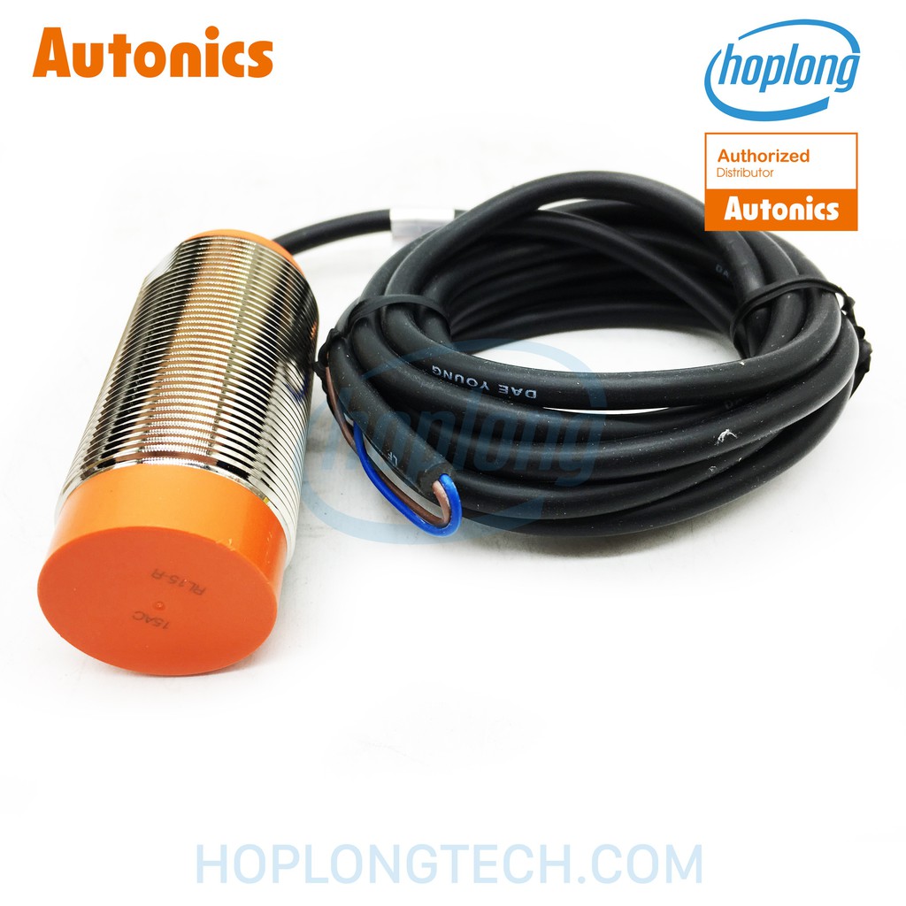 CR30-15AC Cảm biến tiệm cận Autonics loại điện dung 30mm 100-240VAC khoảng cảm biến 15mm ngõ ra thường đóng