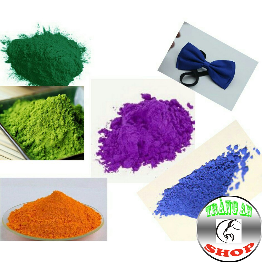 Trọn Bộ Thuốc Nhuộm Quần Áo Gồm Màu Nhuộm + Chất Cầm Màu + Lọ Chống Phai