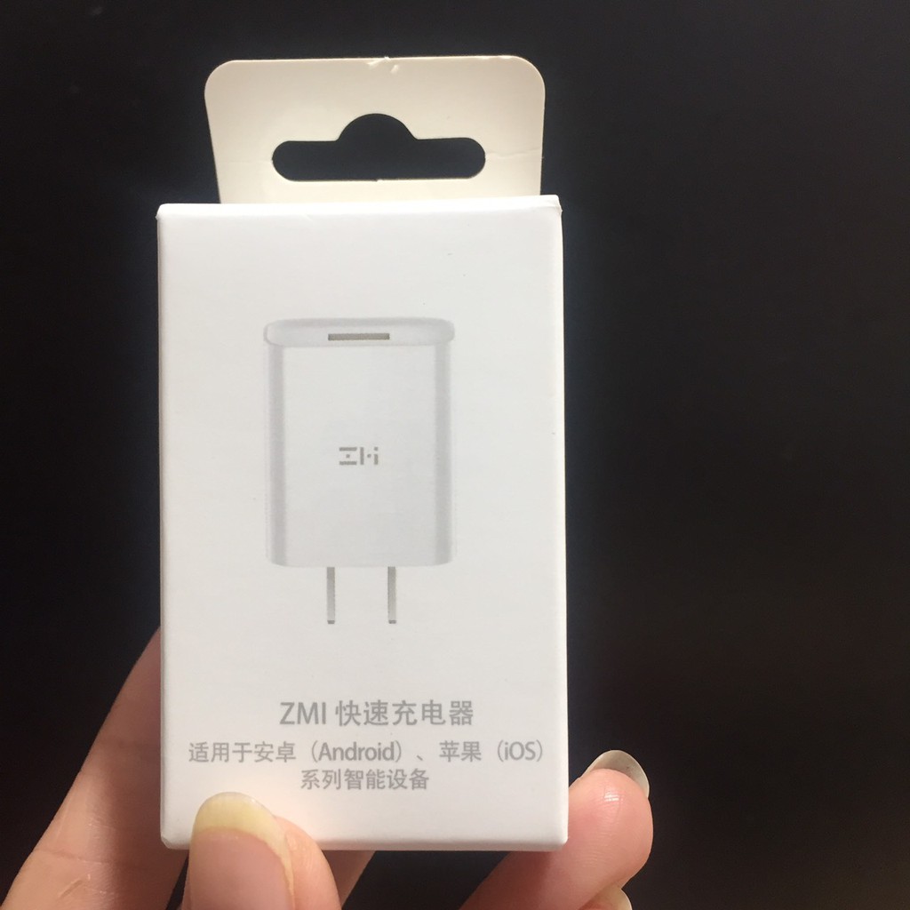 Cốc sạc nhanh 1 cổng USB QC3.0 18W ZMI HA612