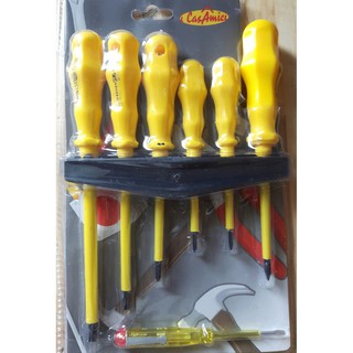 Bộ 7 tua vít cách điện Hando đa năng