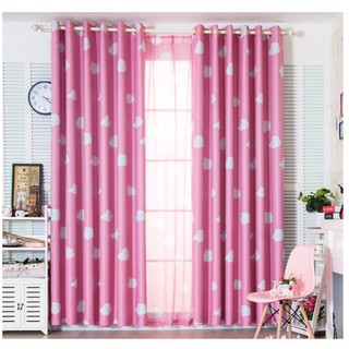 Rèm vải hiện đại chống nắng cao cấp khổ 2.7m - đám mây