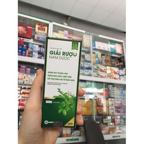 Viên giải say nam dược 1 vỉ 6 viên