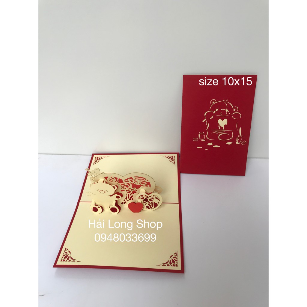 Trái Tim 9 - Heart  - Love - Thiệp 3D | BigBuy360 - bigbuy360.vn