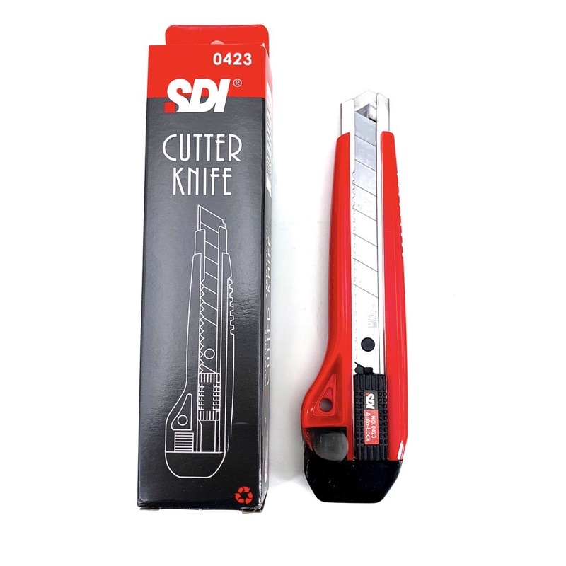 Dao rọc giấy lớn SDI 0423 lưỡi dao 18mm
