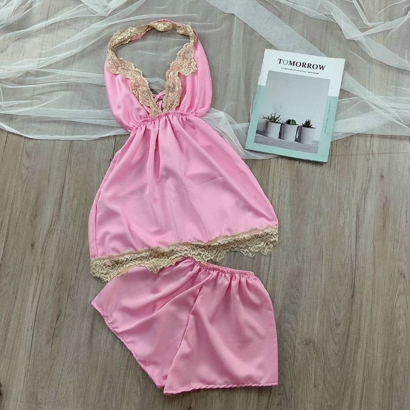 Sét Đầm ngủ có kèm quần đẹp xuất sắc