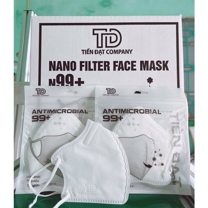 KHẨU TRANG 6D N99 CAO CẤP 5 LỚP