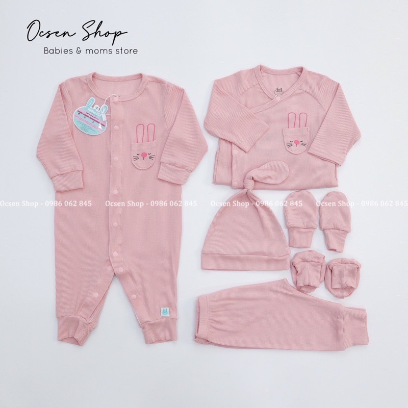 LIL Body vải tăm LIL Little love Bộ liền thân sơ sinh [Chính hãng Little Love Việt Nam]