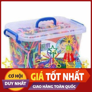 KBBHN-combo 4 Bộ đồ chơi lắp ghép xếp que thông minh