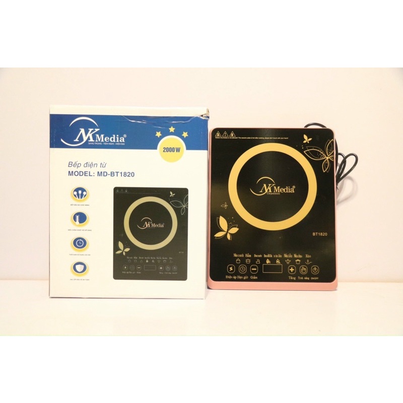 ✔️Bếp điện từ đơn NK Media BT-1820 2200W