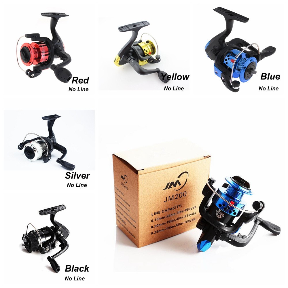 Guồng Quay Câu Cá 200 Đoạn Mini Bằng Kim Loại Nhỏ Gọn Nhiều Màu Sắc Cho Câu Cá Cắm Trại Ngoài Trời