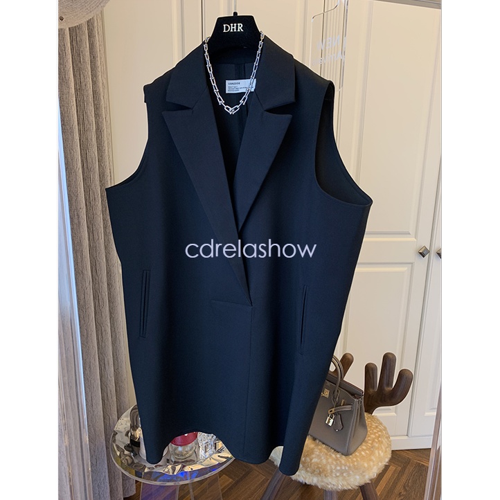 Đầm ngắn dáng rộng cổ Vest thiết kế thanh lịch cho nữ | BigBuy360 - bigbuy360.vn