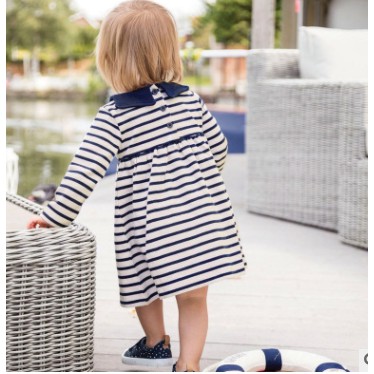 VÁY BÉ GÁI LITTLE MAVEN DÀI TAY THỦY THỦ SIÊU ĐẸP ĐỦ SIZE 2-7T