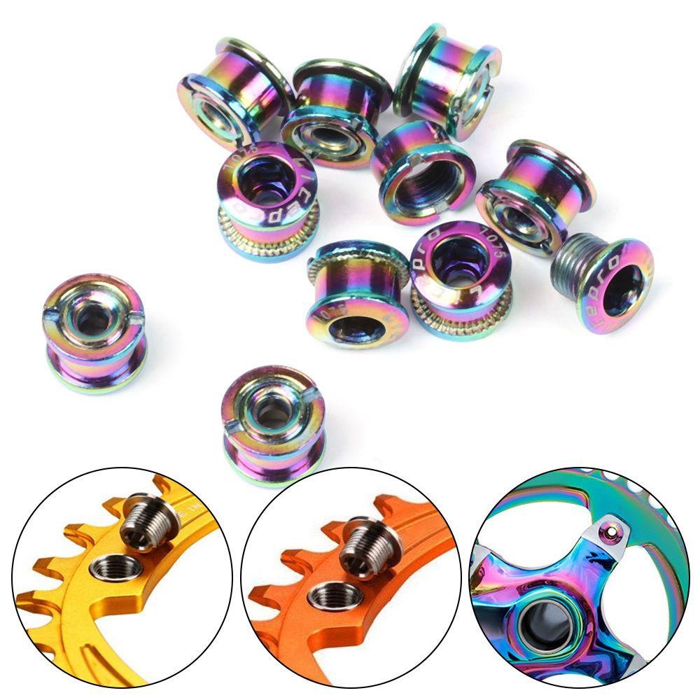 Bộ 1 / 4 / 5 Ốc Vít Thép 6.5mm 8.5mm Chuyên Dụng Cho Xe Đạp Leo Núi