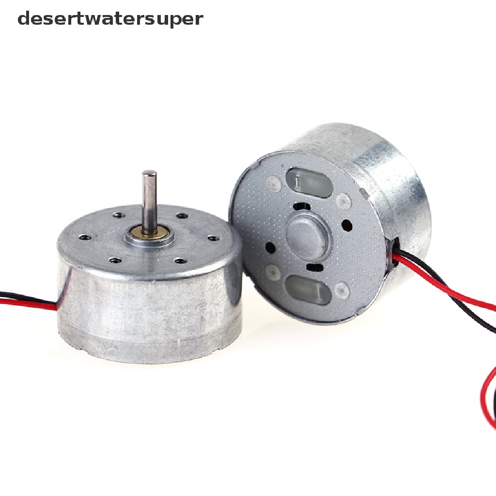 Động Cơ Chổi Than 300 Năng Lượng Mặt Trời DC 3V 4.5V 5V 2mm Cho Máy Nghe Nhạc CD DIY