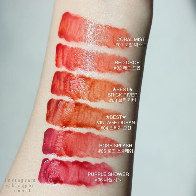 ( sẵn ) Son tint nước siêu lì ROMAND GLASTING WATER TINT 4g | BigBuy360 - bigbuy360.vn