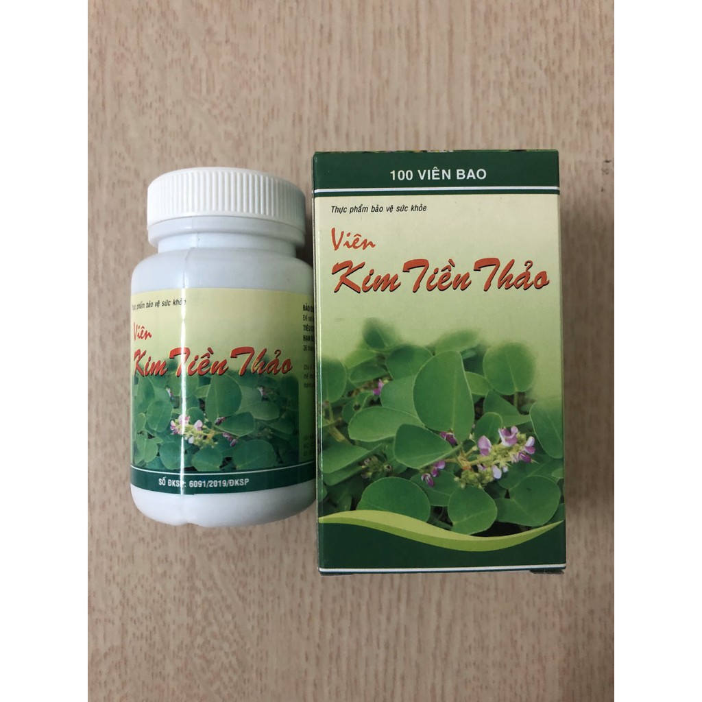 Viên KIM TIỀN THẢO hộp 100 viên