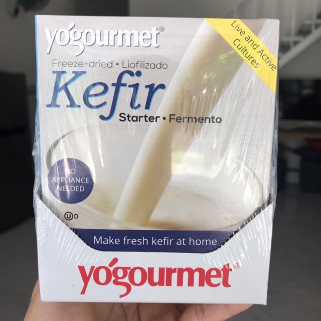 Men làm sữa chua Kefir