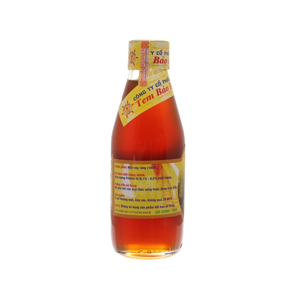 Mật ong rừng U Minh Xuân Nguyên chai 200ml Mật ong rừng U Minh Xuân