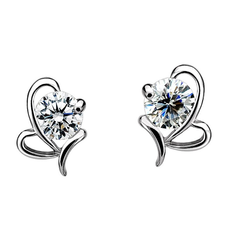 BUTTERFLY Khuyên Tai Nữ Trang Tạo Hình Độc Đáo