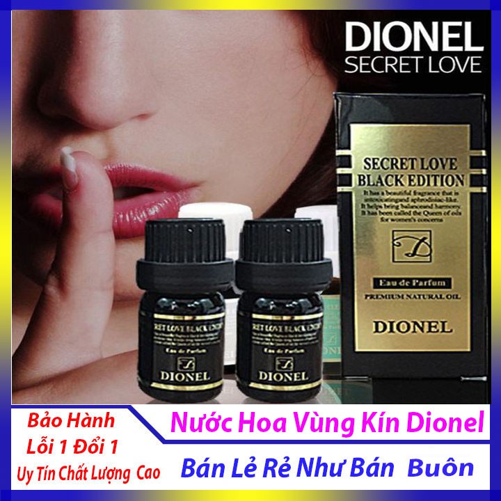 [SALE SẬP SÀN] [HÀNG CAO CẤP] Nước Hoa Vùng Kín Dionel SECRELOVE Hàn Quốc FREESHIP TOÀN QUỐC