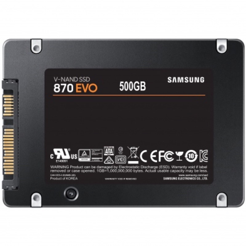 Ổ cứng SSD 500GB Samsung 870 EVO (MZ-77E500BW) tháo máy | BigBuy360 - bigbuy360.vn