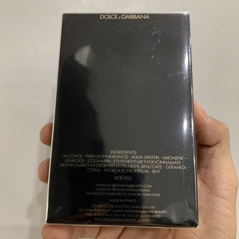 Nước hoa nam D&G the one EDP Intense 100ml full seal