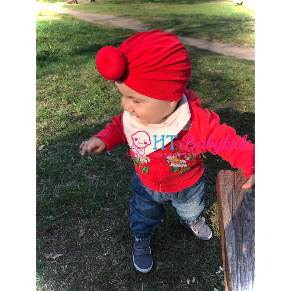[ GIÁ SỐC ] Mũ Turban Cho Bé Kiểu Ốc Tròn