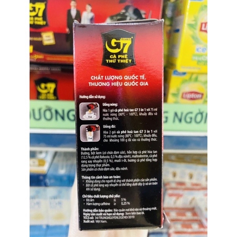 Cà Phê Hoà Tan G7 Hộp 336G