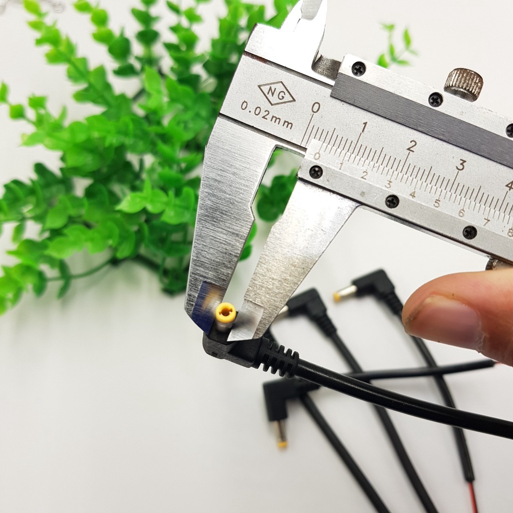 Dây DC Đực 4.0x1.7MM Dài 7CM Loại Cong DC4.0*1.7MM dùng chuyển nguồn - ShopLinhkienM2M