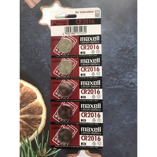 Pin cúc áo 2016 maxell CR2016 pin máy tính, pin điều kiển xe ô tô , điều khiển xe máy