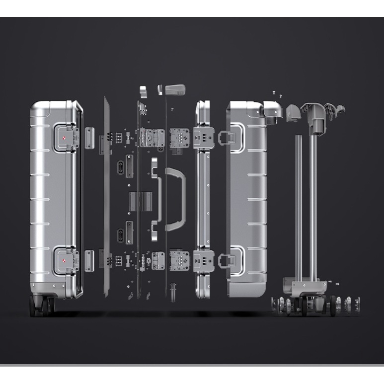 Vali nhôm Xiaomi 2 20 inch LXX10RM màu bạc