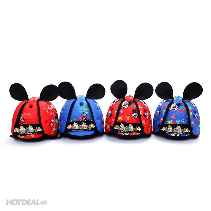 Mũ Bảo Vệ Đầu Cho Bé Headguard Disney Đỏ