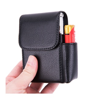 Hộp Đựng Thuốc Lá Cài Thắt Lưng Tiện Lợi Chống Gẫy, bao đựng thuốc lá ( Bao Da)