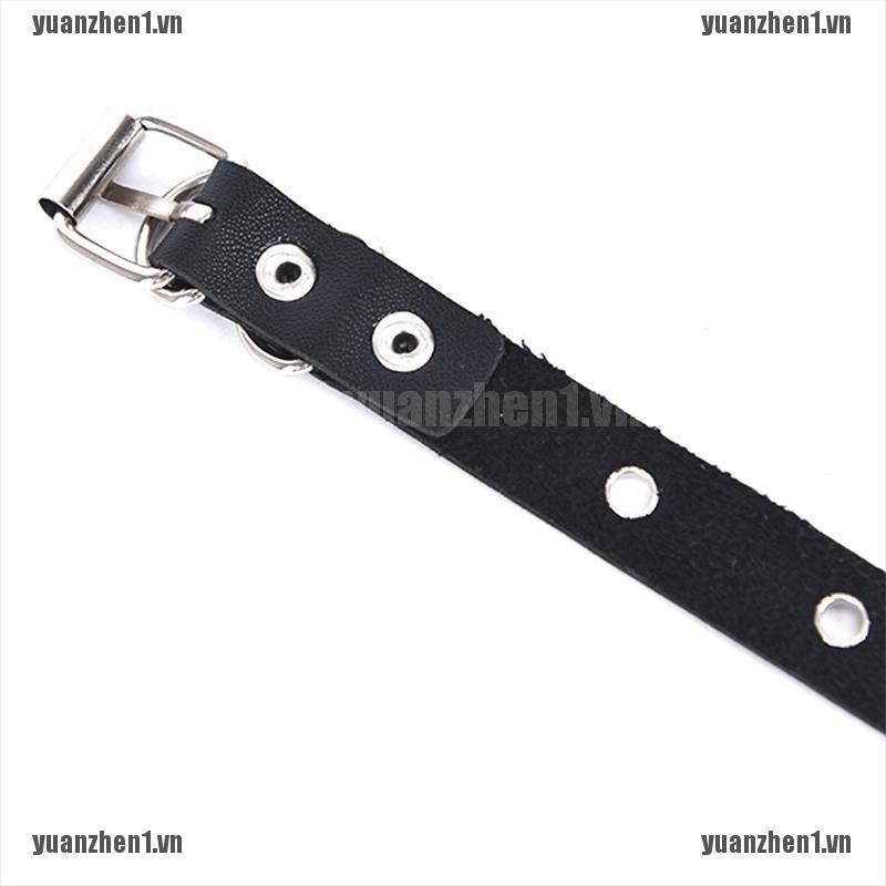 [YUANZHEN1] Vòng Cổ Choker Da Phong Cách Punk Gothic Dành Cho Nữ