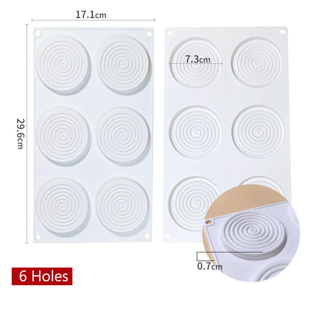 SUYO Khuôn Làm Bánh Hình Xoắn Ốc 3D